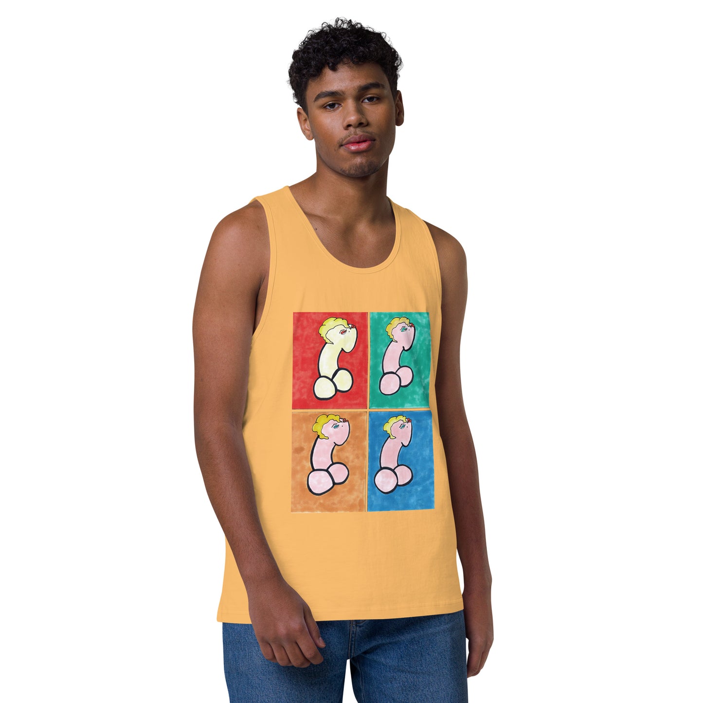 "Marilyn" Men’s premium tank top