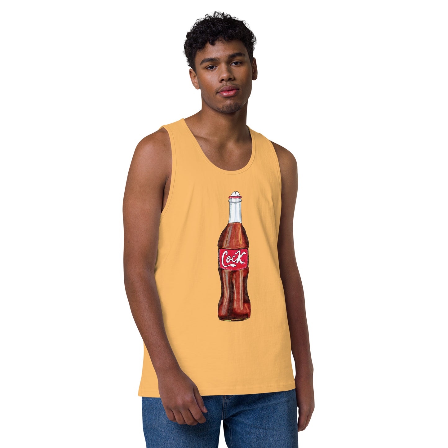 "Coke" Men’s premium tank top