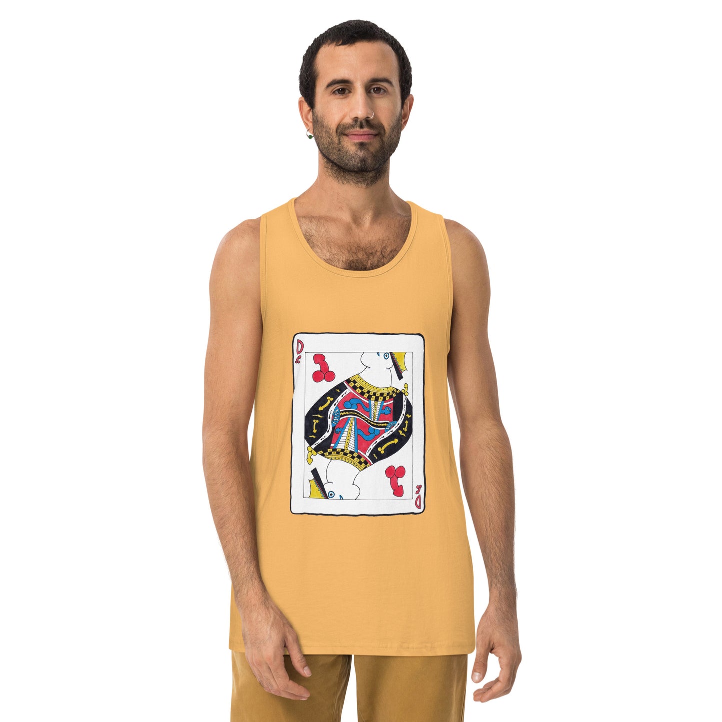 "Playing Card" Men’s premium tank top
