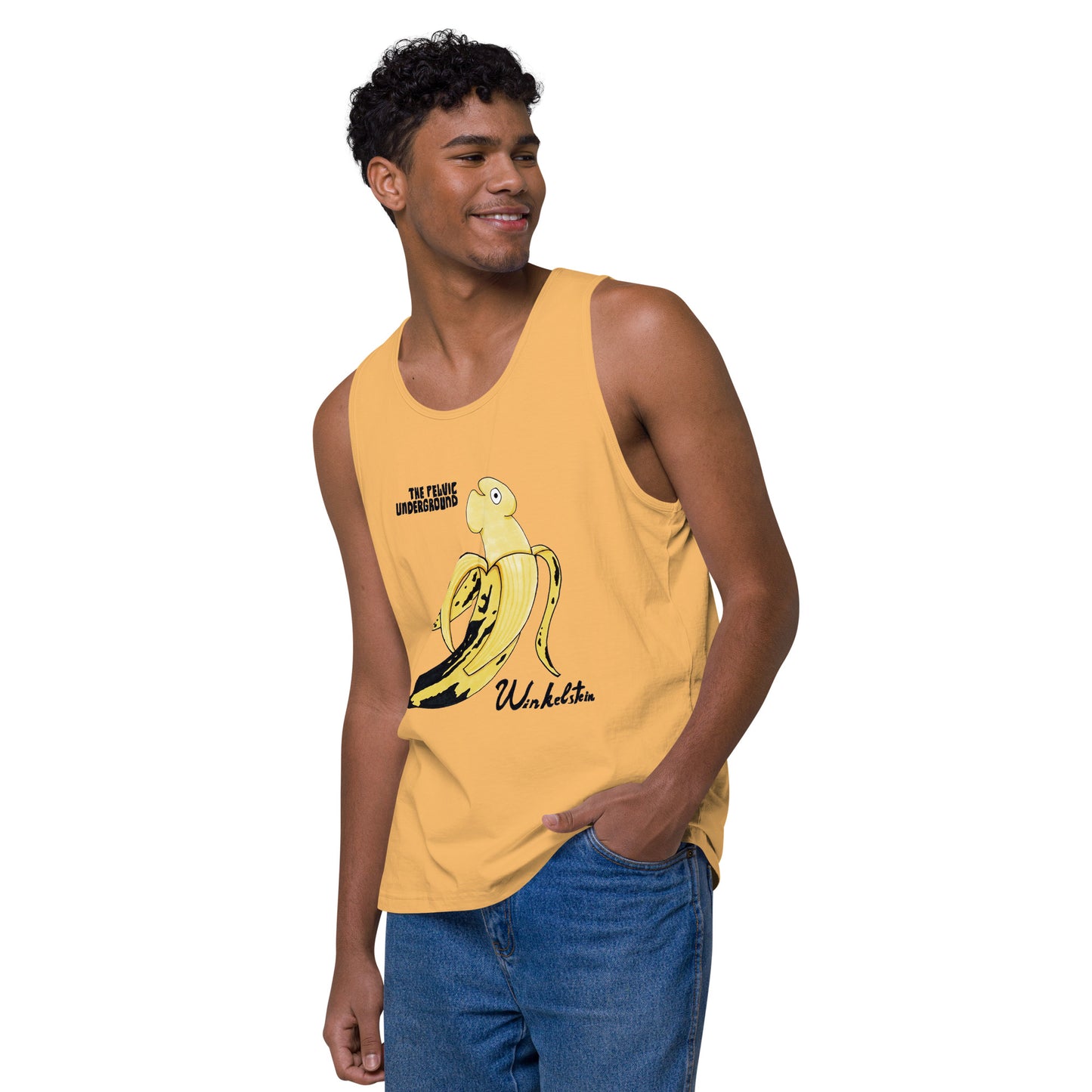 "The Pelvic Underground" Men’s premium tank top