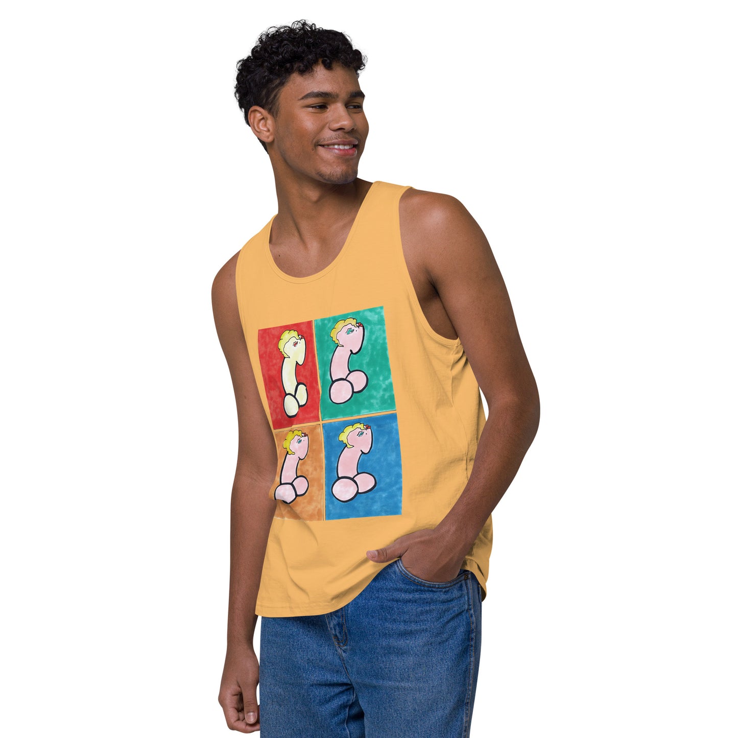 "Marilyn" Men’s premium tank top