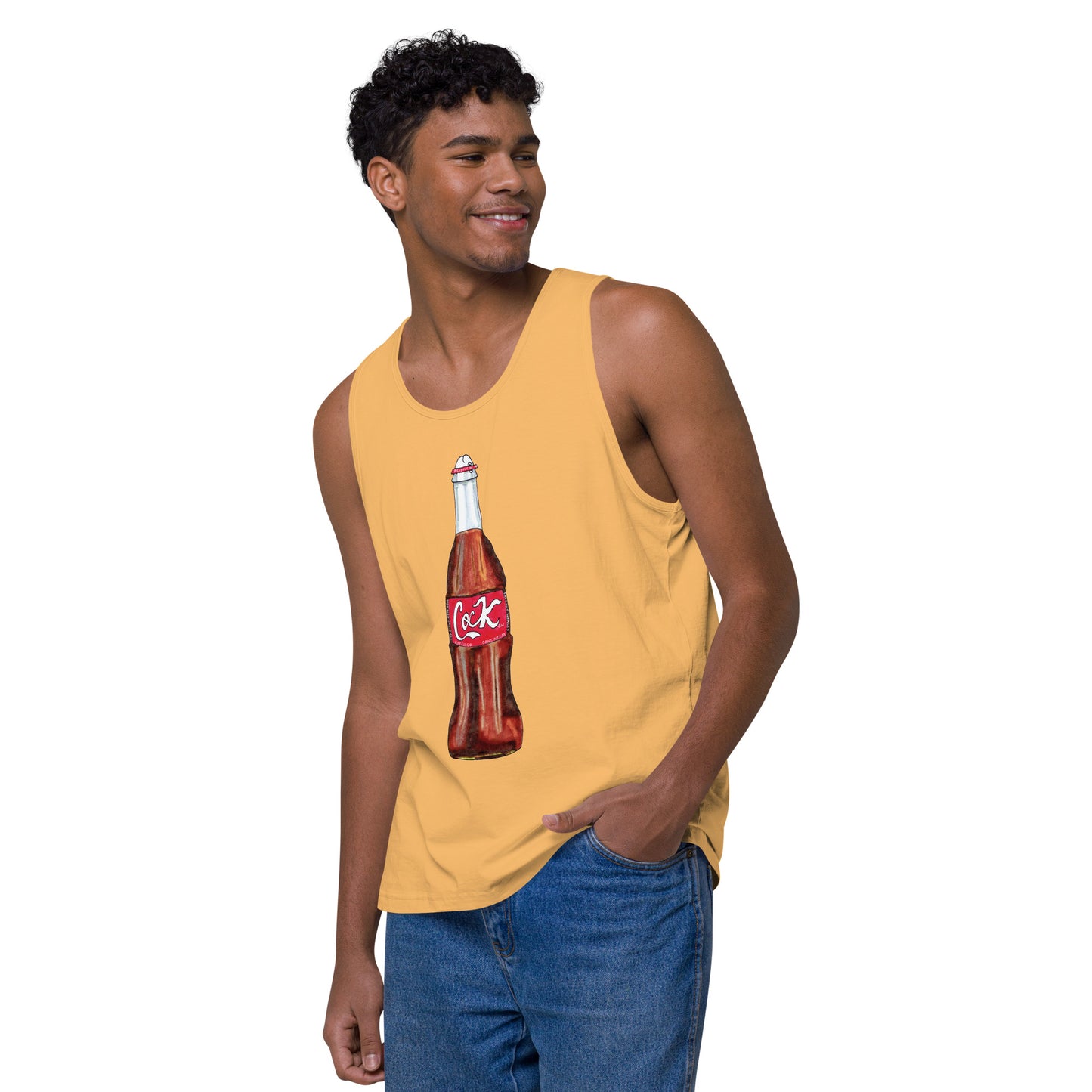 "Coke" Men’s premium tank top