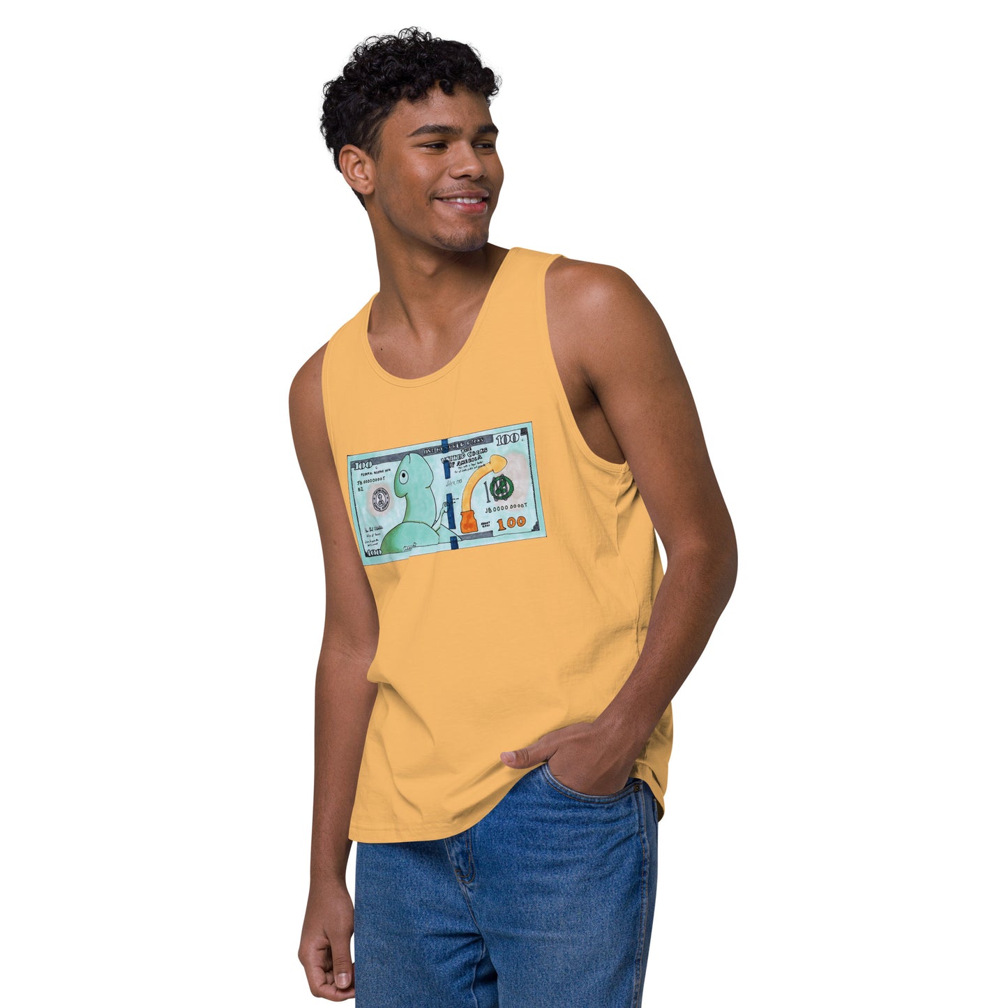 "Benjamin" Men’s premium tank top