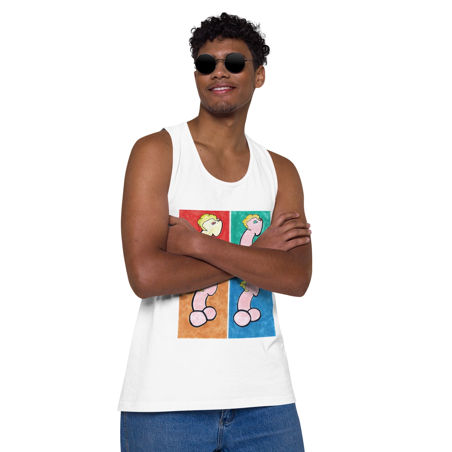 "Marilyn" Men’s premium tank top