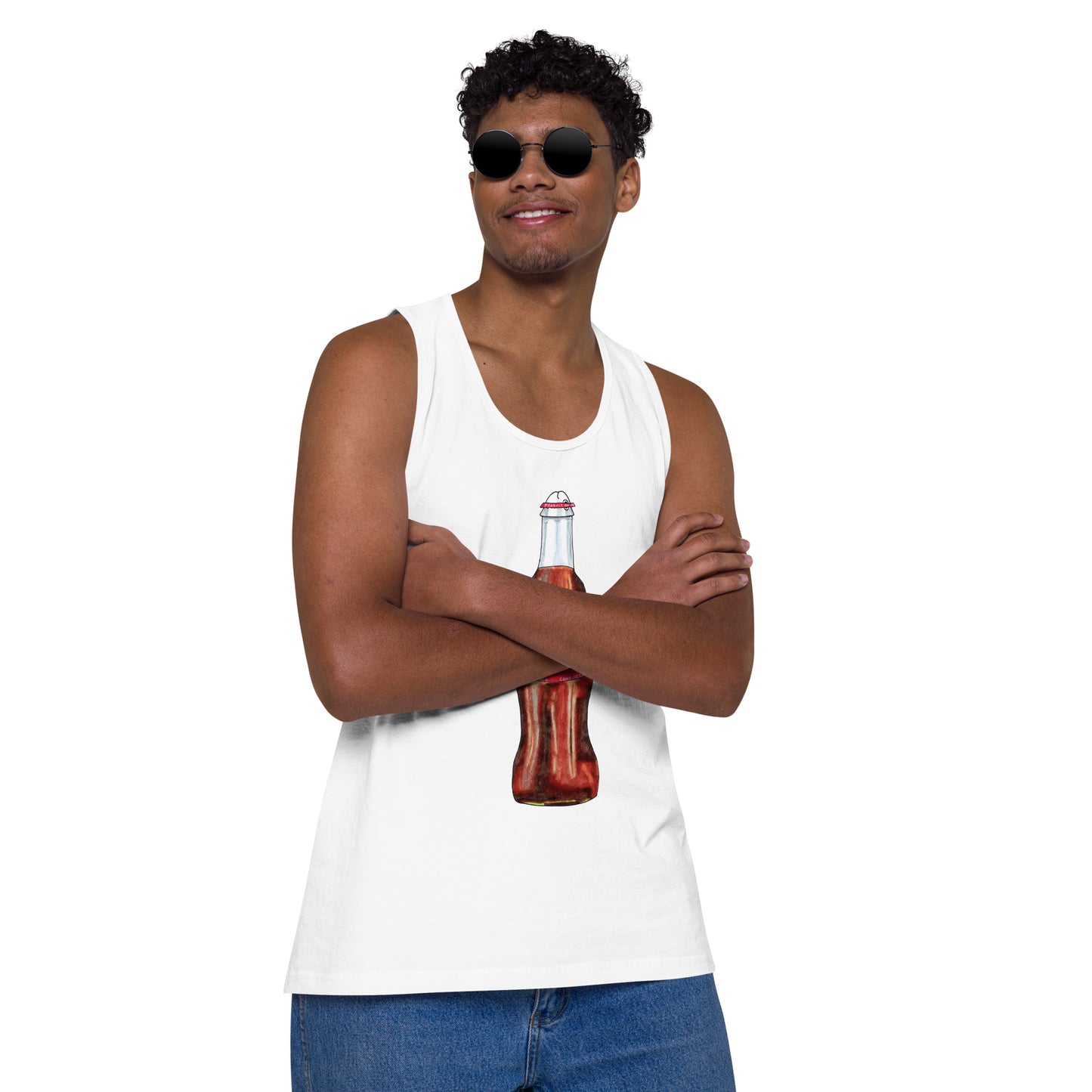 "Coke" Men’s premium tank top