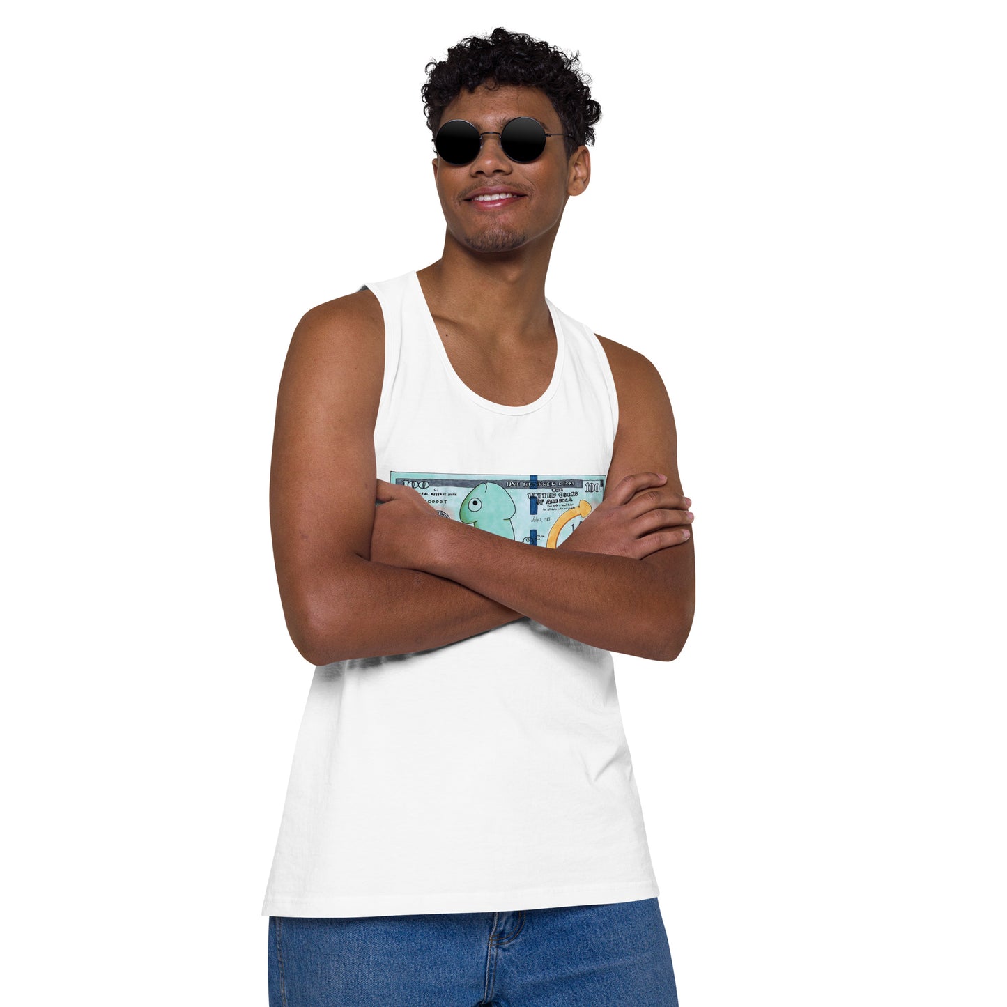 "Benjamin" Men’s premium tank top