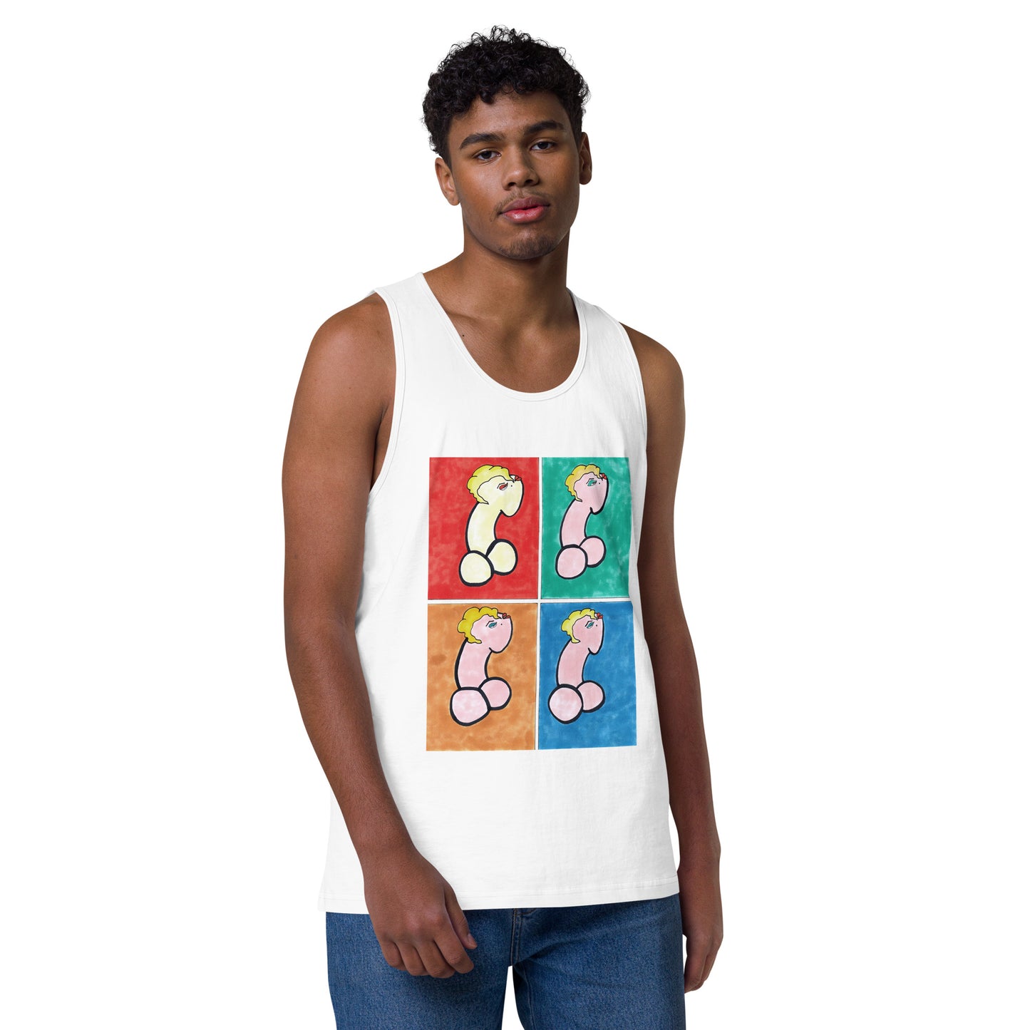 "Marilyn" Men’s premium tank top