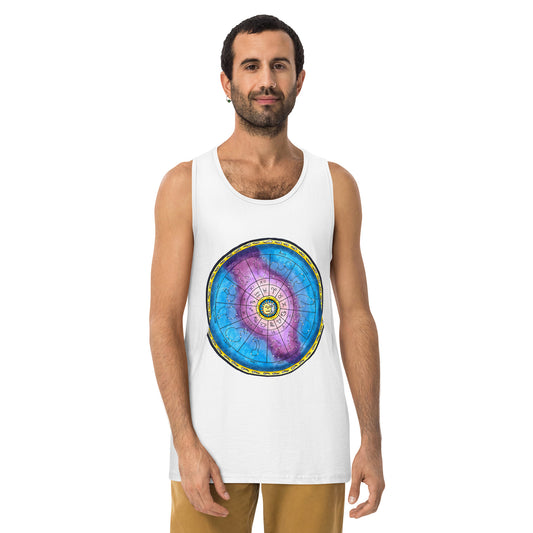 "Zodiac Wheel" Men’s premium tank top