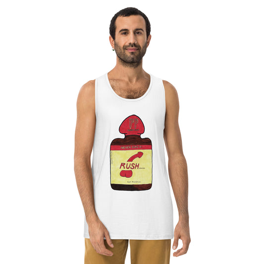 "Never Fake It" Men’s premium tank top