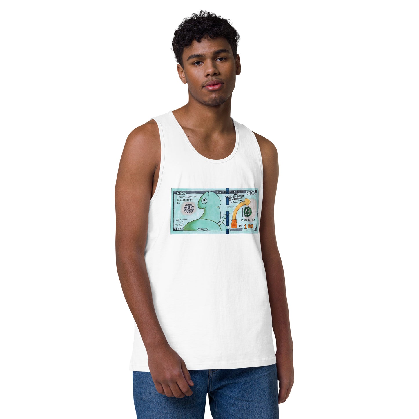 "Benjamin" Men’s premium tank top