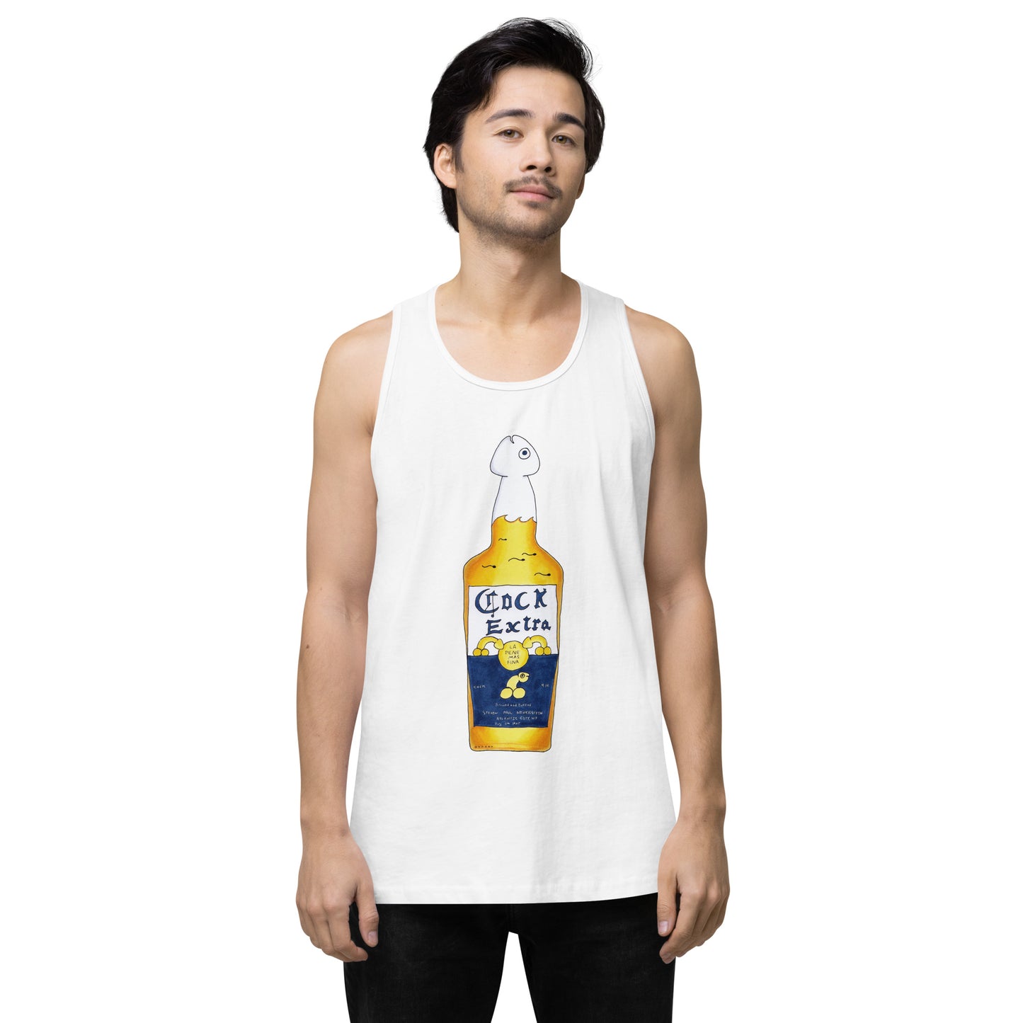 "La Pene Mas Fina" Men’s premium tank top