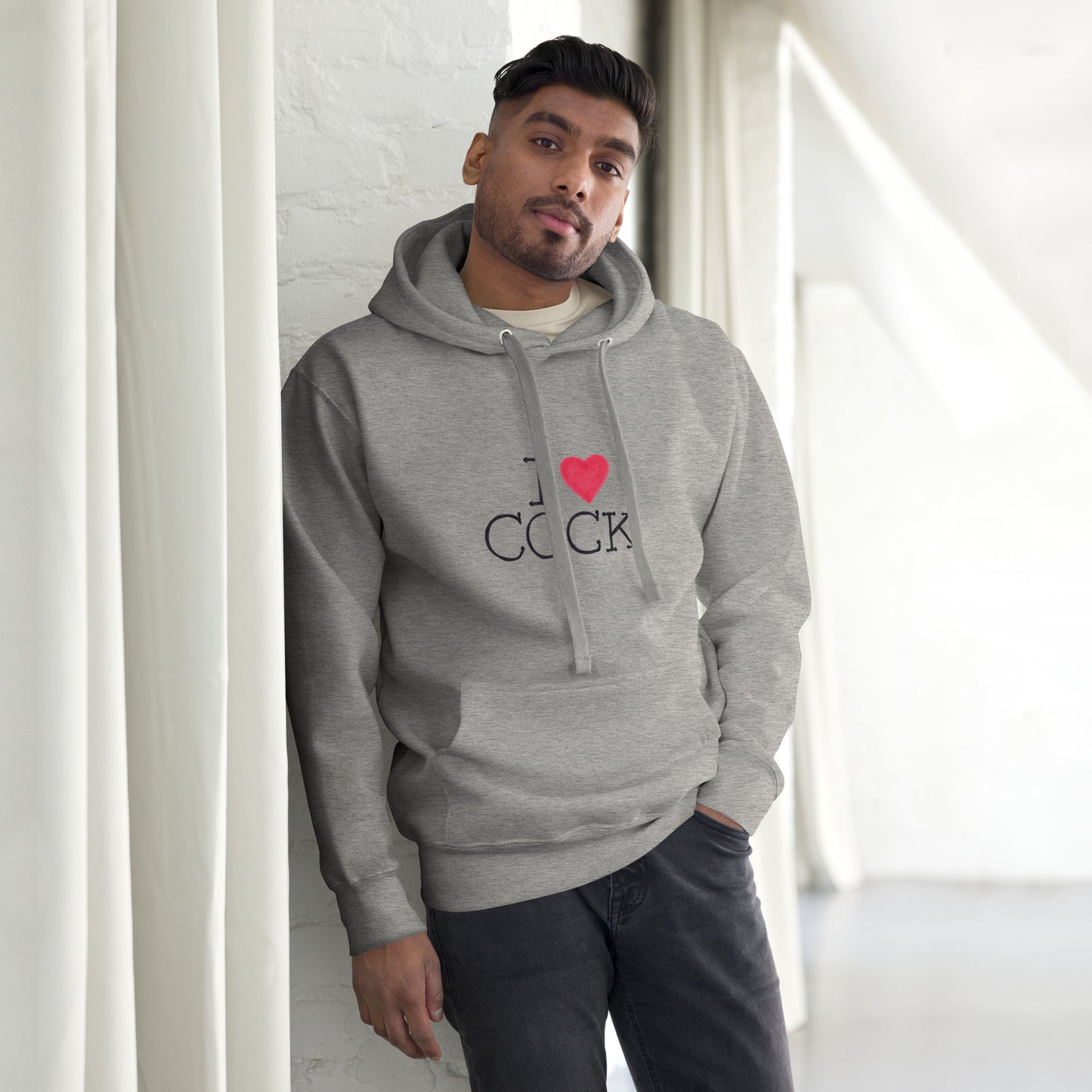 "I <3 Cock" Unisex Hoodie