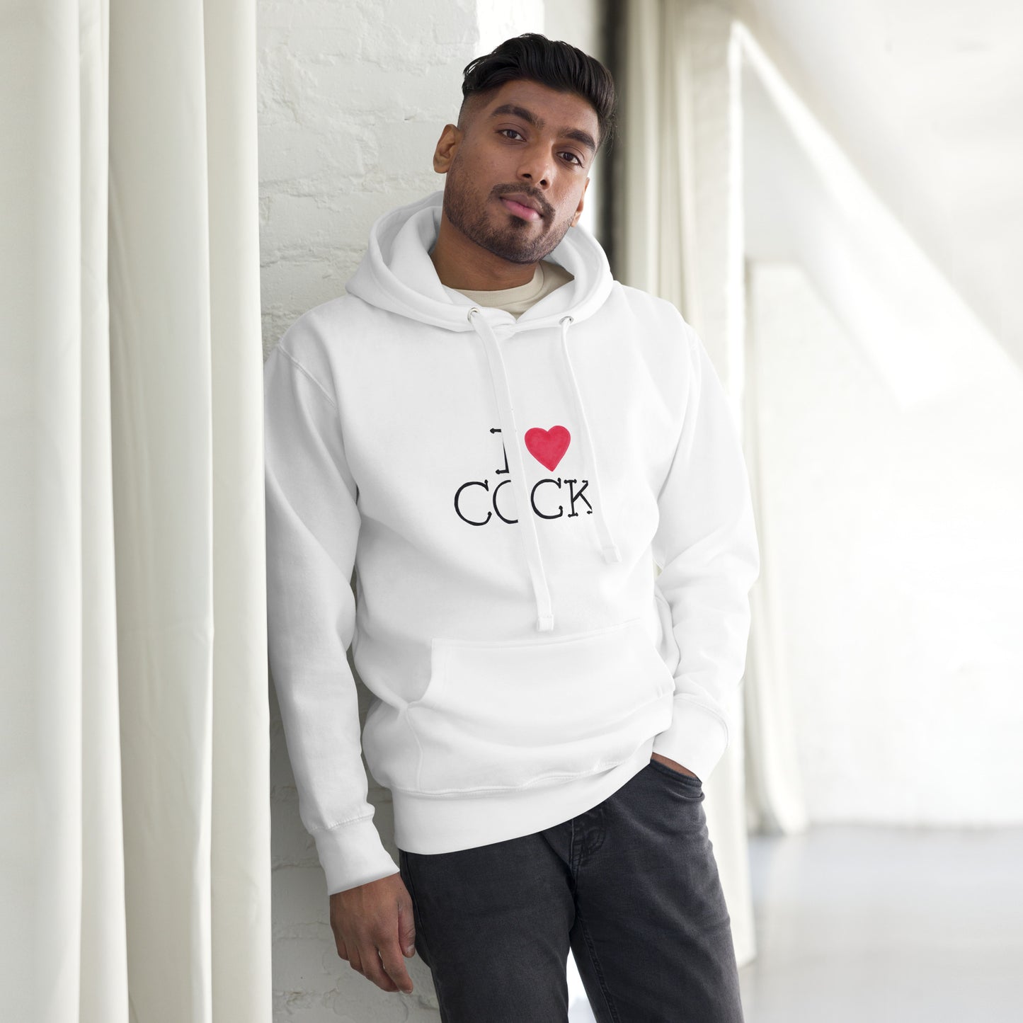 "I <3 Cock" Unisex Hoodie
