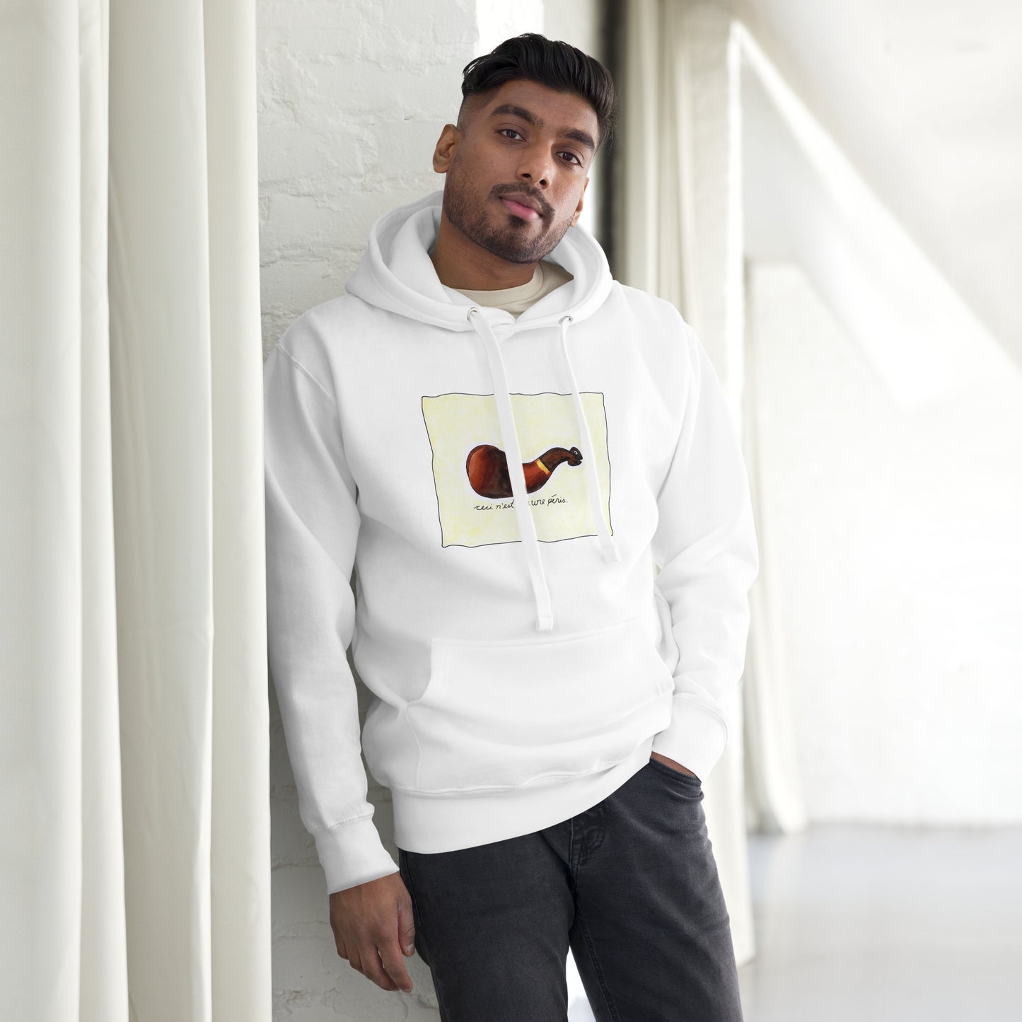 "Ceci n'est pas une pénis" Unisex Hoodie