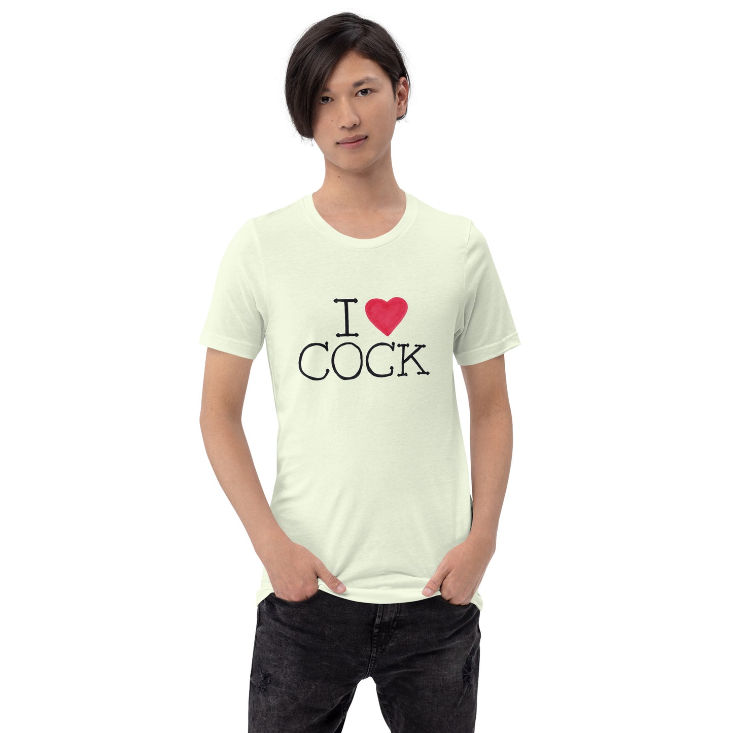 "I <3 Cock" Unisex t-shirt
