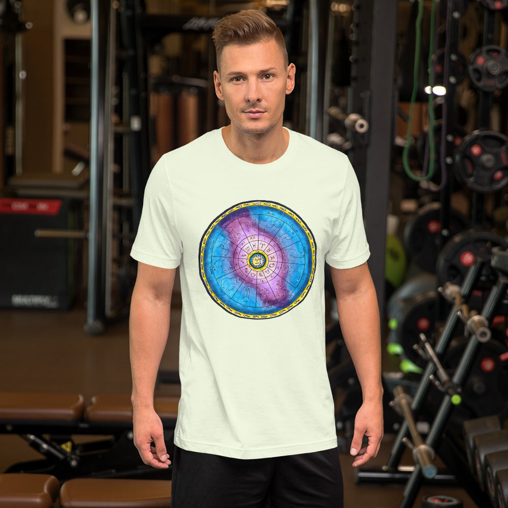 "Zodiac Wheel" Unisex t-shirt