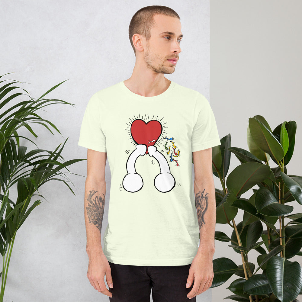 "Haring Heart" Unisex t-shirt
