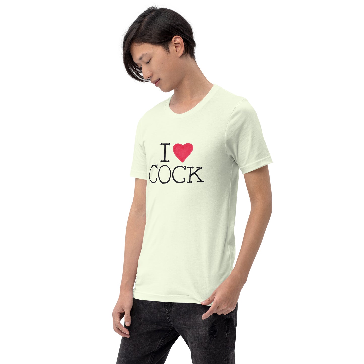 "I <3 Cock" Unisex t-shirt