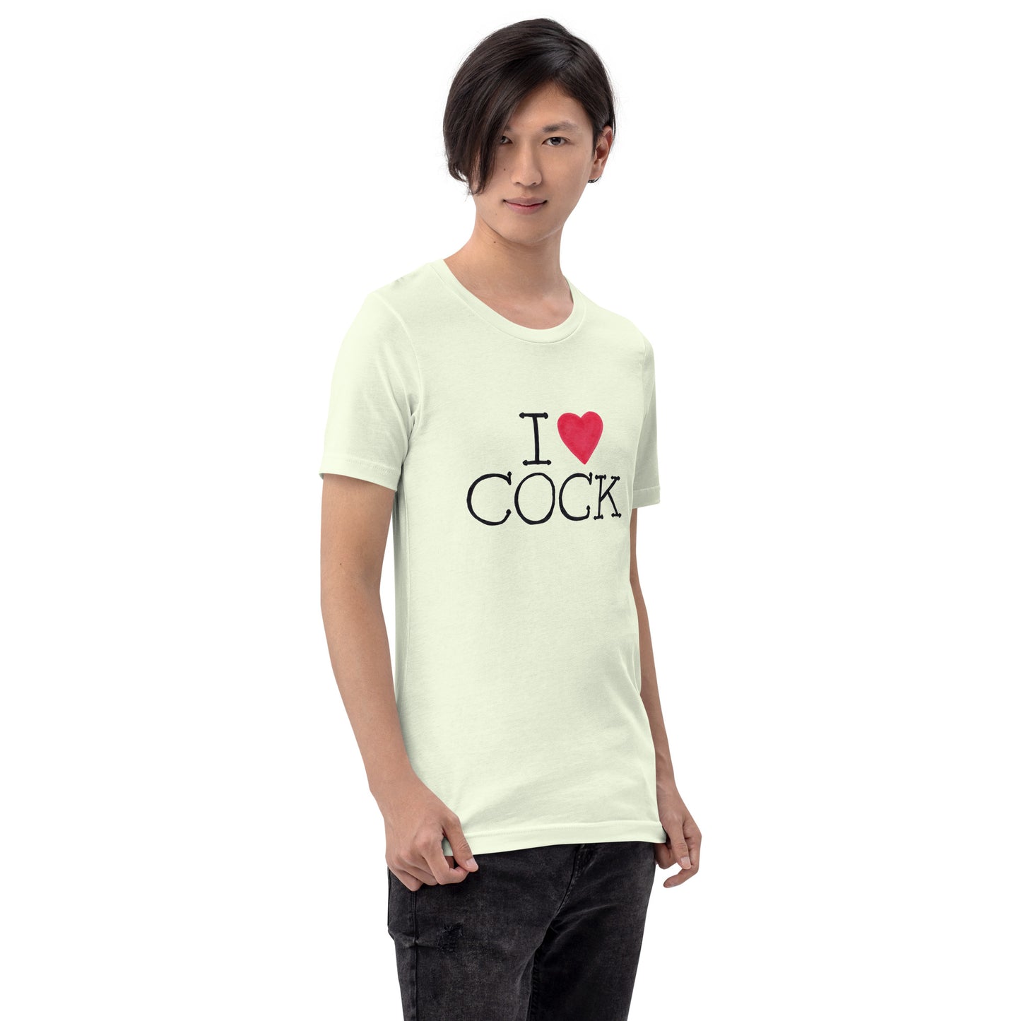 "I <3 Cock" Unisex t-shirt