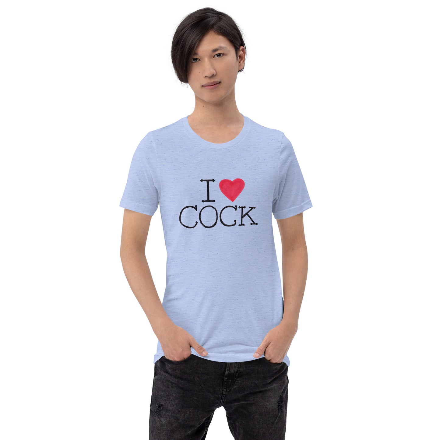 "I <3 Cock" Unisex t-shirt