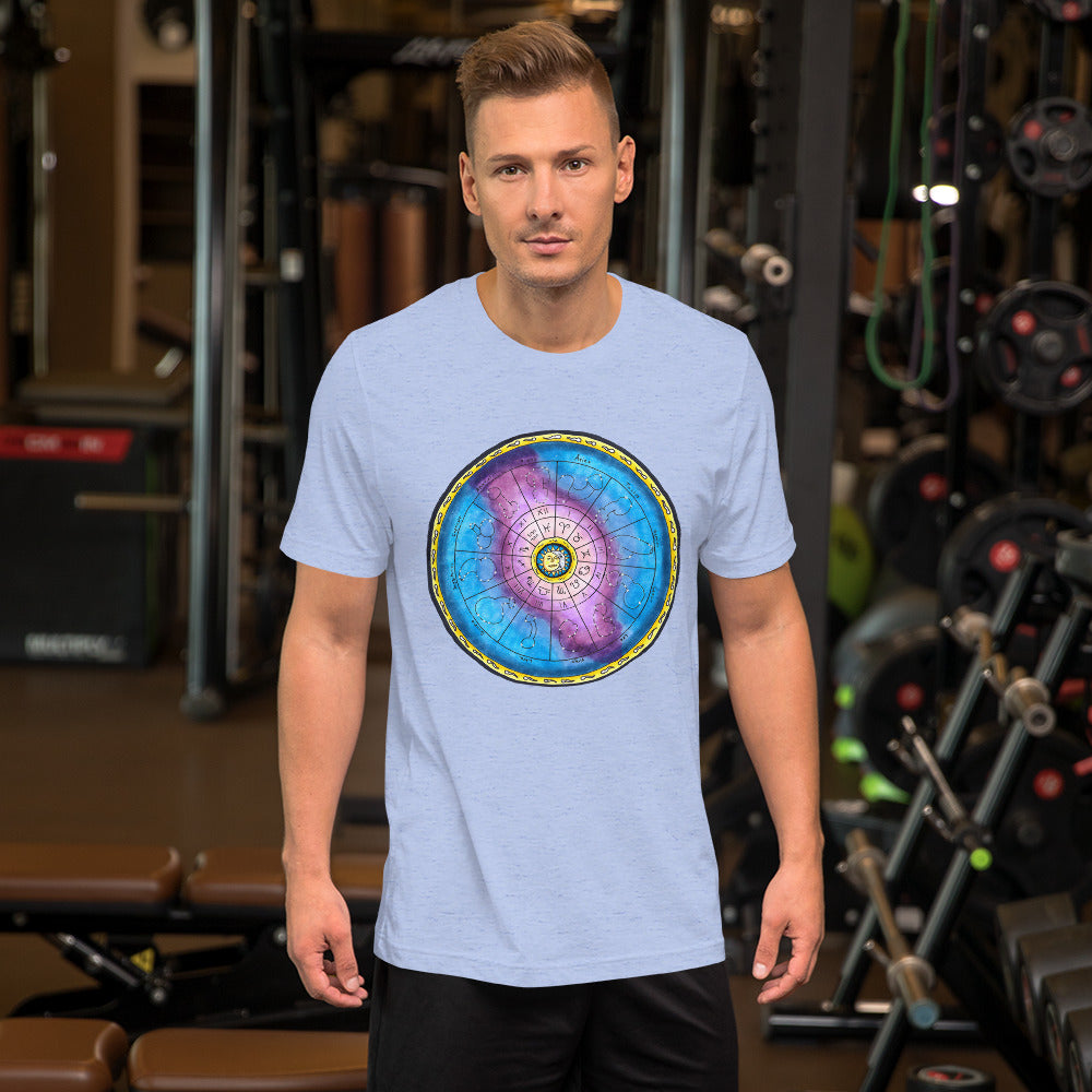 "Zodiac Wheel" Unisex t-shirt