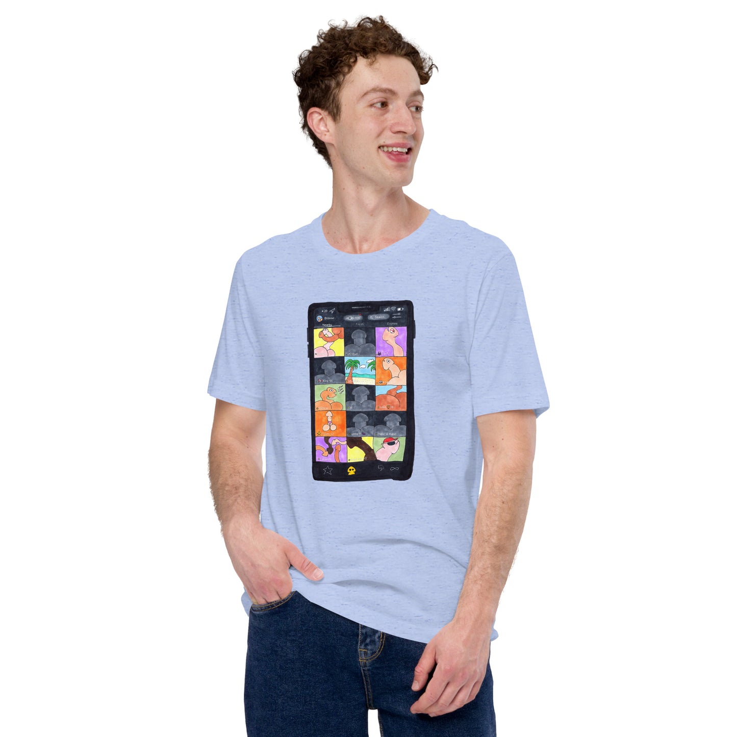 "Grindr" Unisex t-shirt