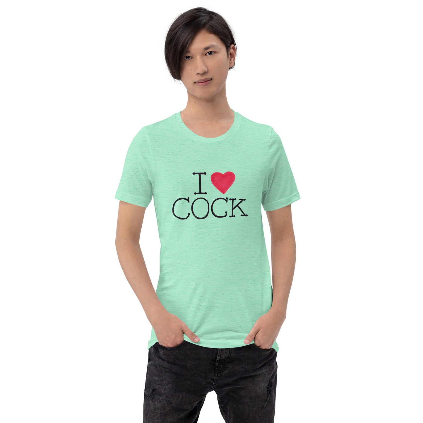"I <3 Cock" Unisex t-shirt