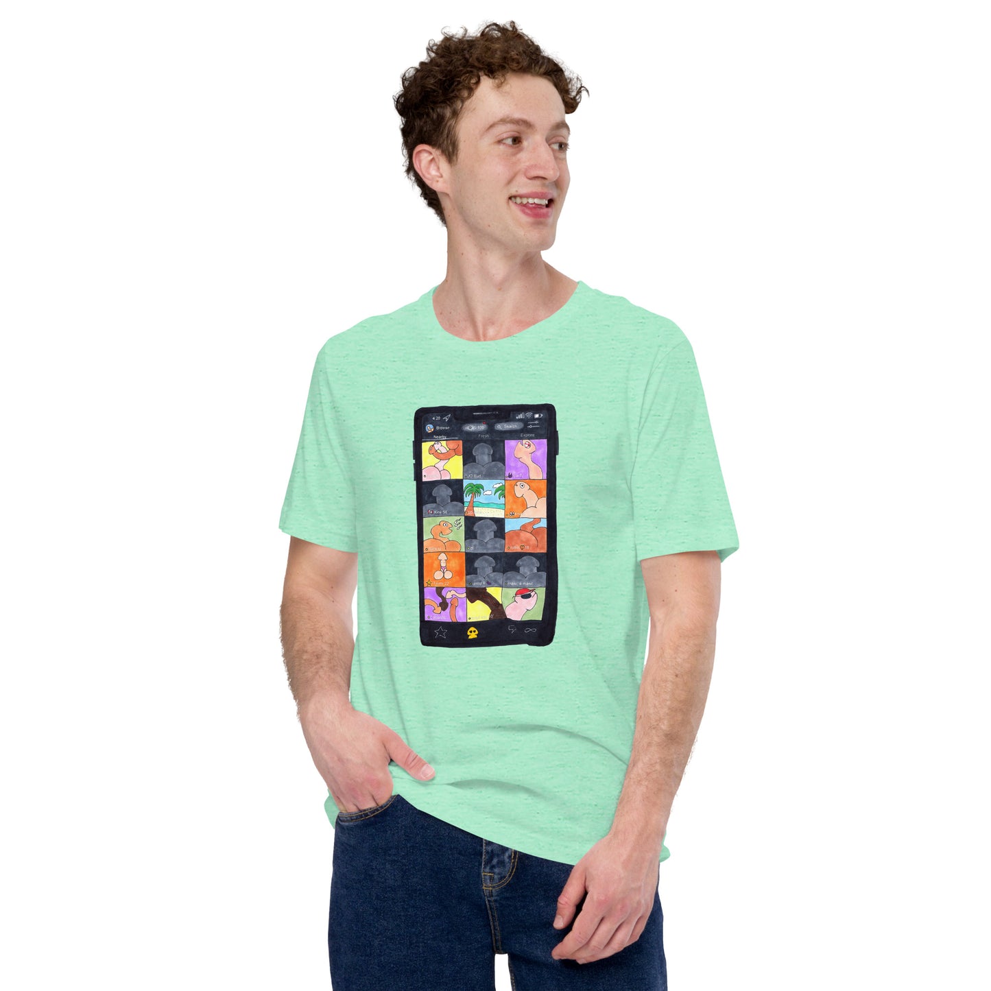 "Grindr" Unisex t-shirt