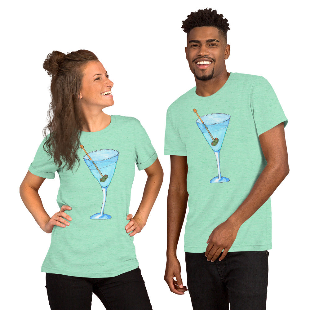 "Dirty Martini" Unisex t-shirt