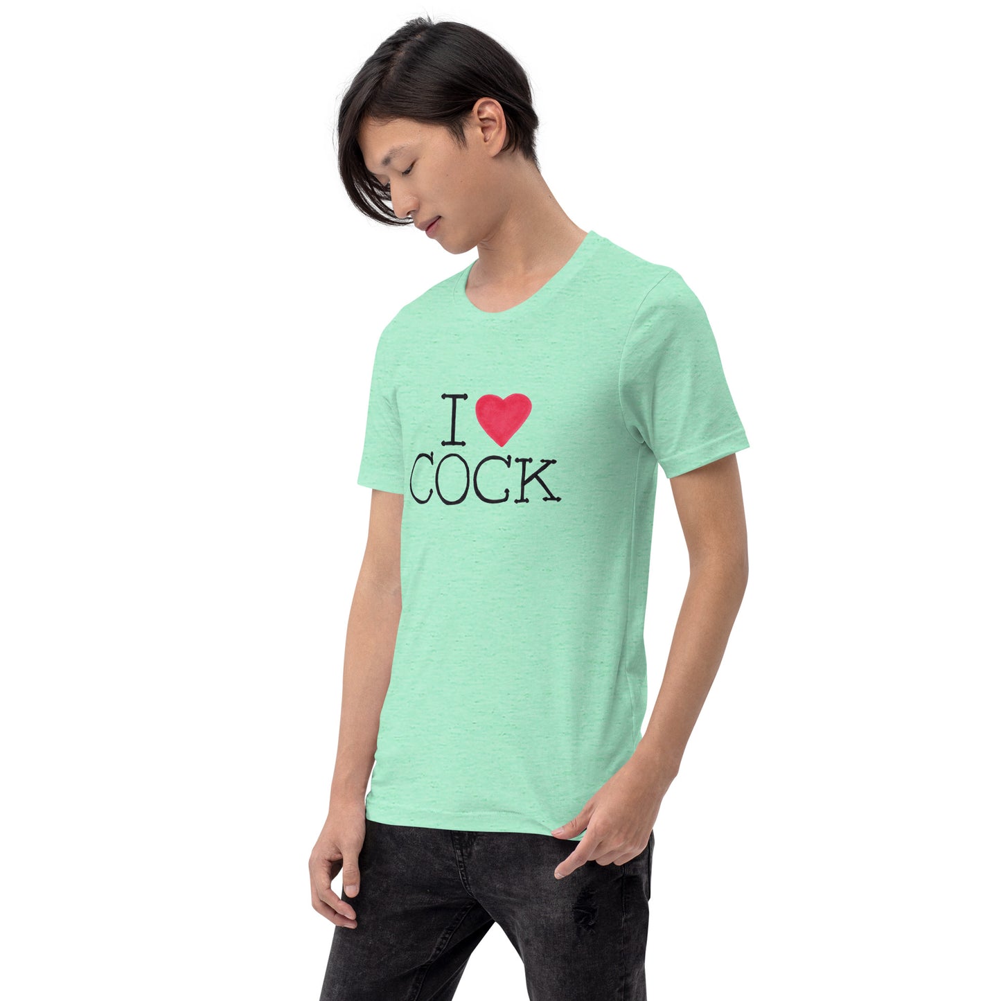 "I <3 Cock" Unisex t-shirt
