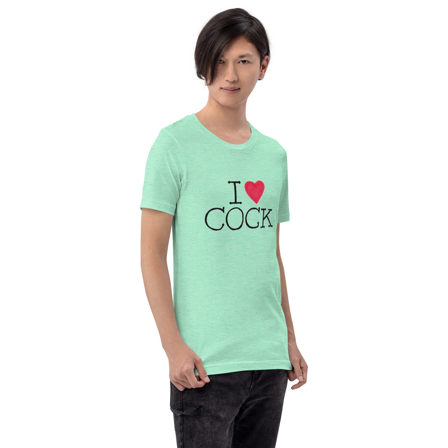 "I <3 Cock" Unisex t-shirt