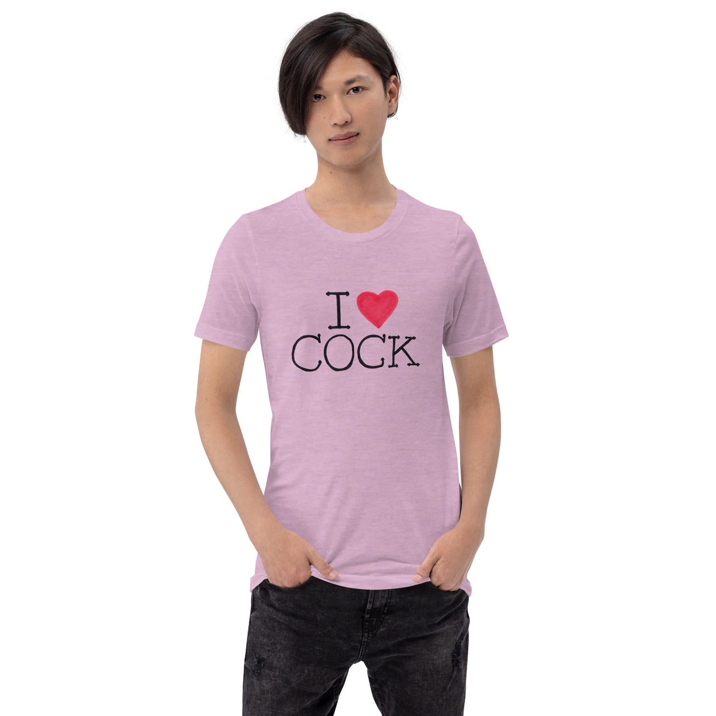 "I <3 Cock" Unisex t-shirt