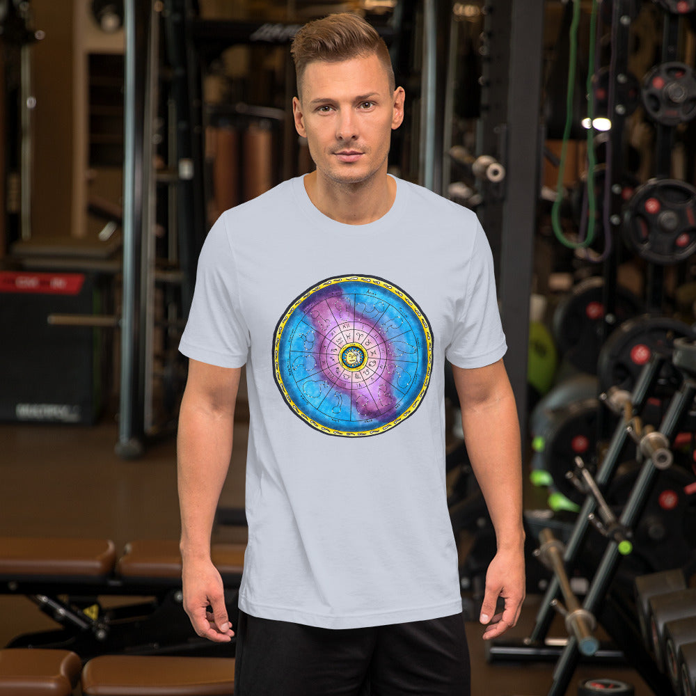 "Zodiac Wheel" Unisex t-shirt