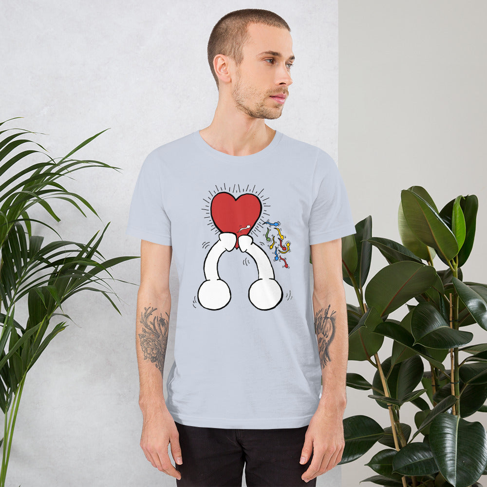 "Haring Heart" Unisex t-shirt