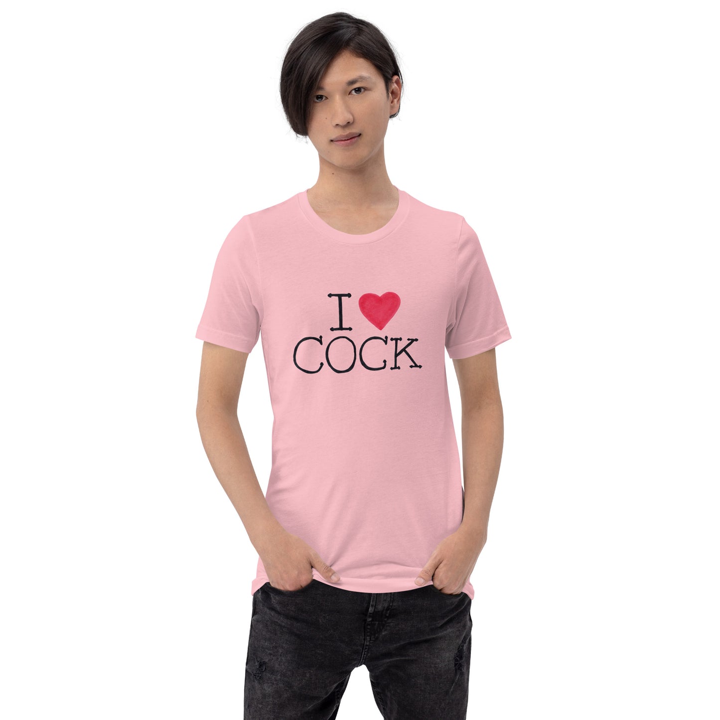 "I <3 Cock" Unisex t-shirt