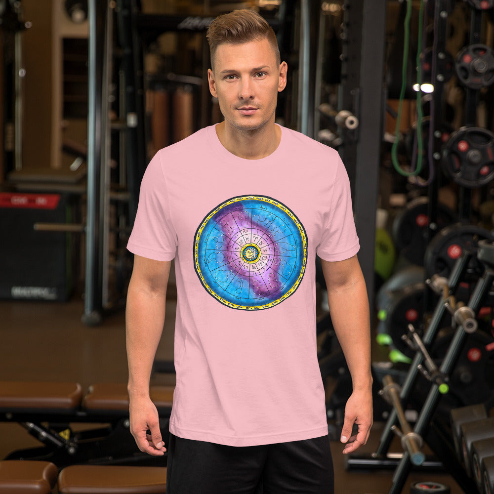 "Zodiac Wheel" Unisex t-shirt