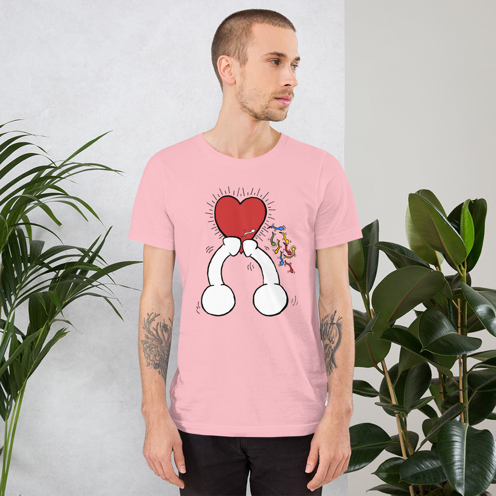 "Haring Heart" Unisex t-shirt