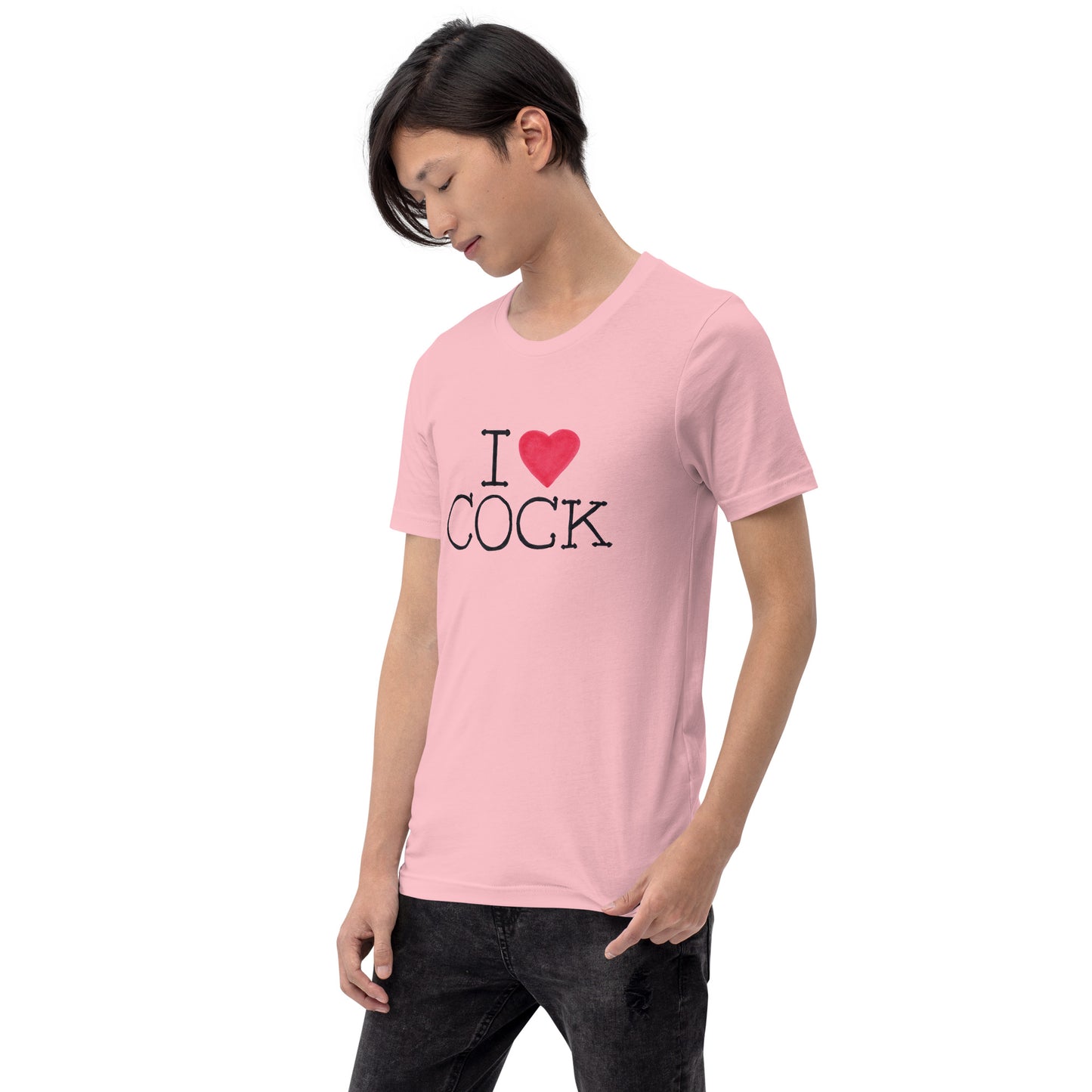 "I <3 Cock" Unisex t-shirt