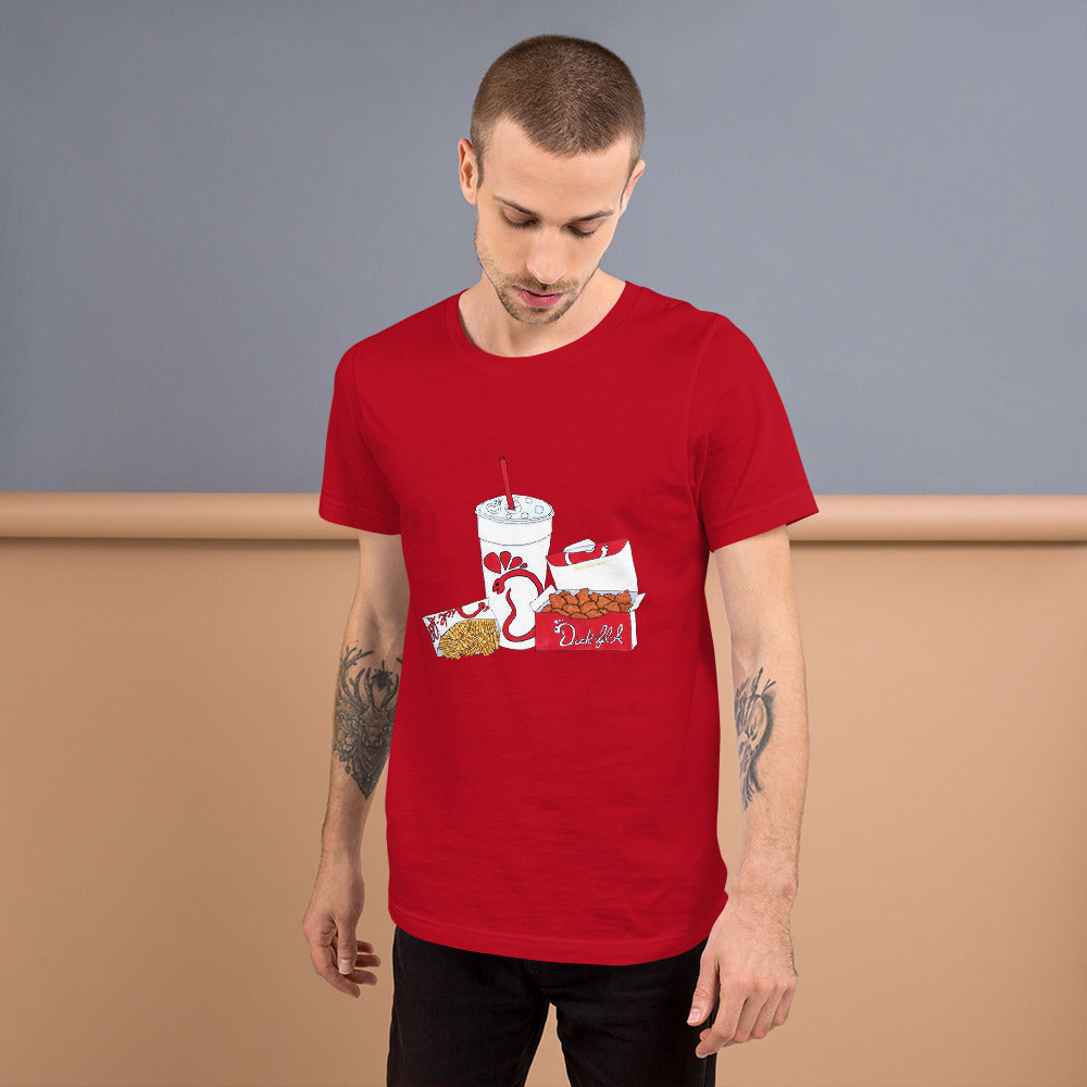 "Dick-fil-a" Unisex t-shirt