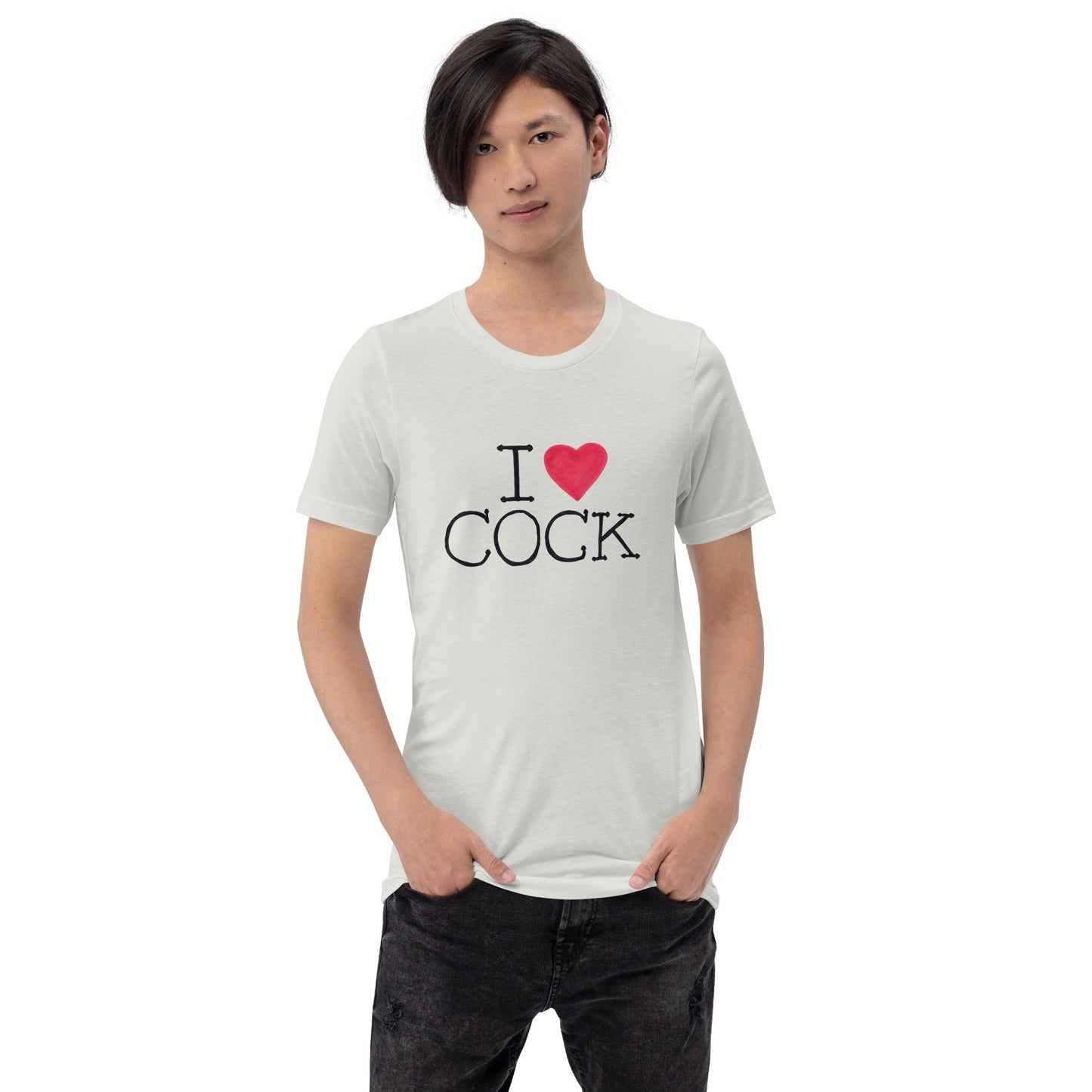 "I <3 Cock" Unisex t-shirt