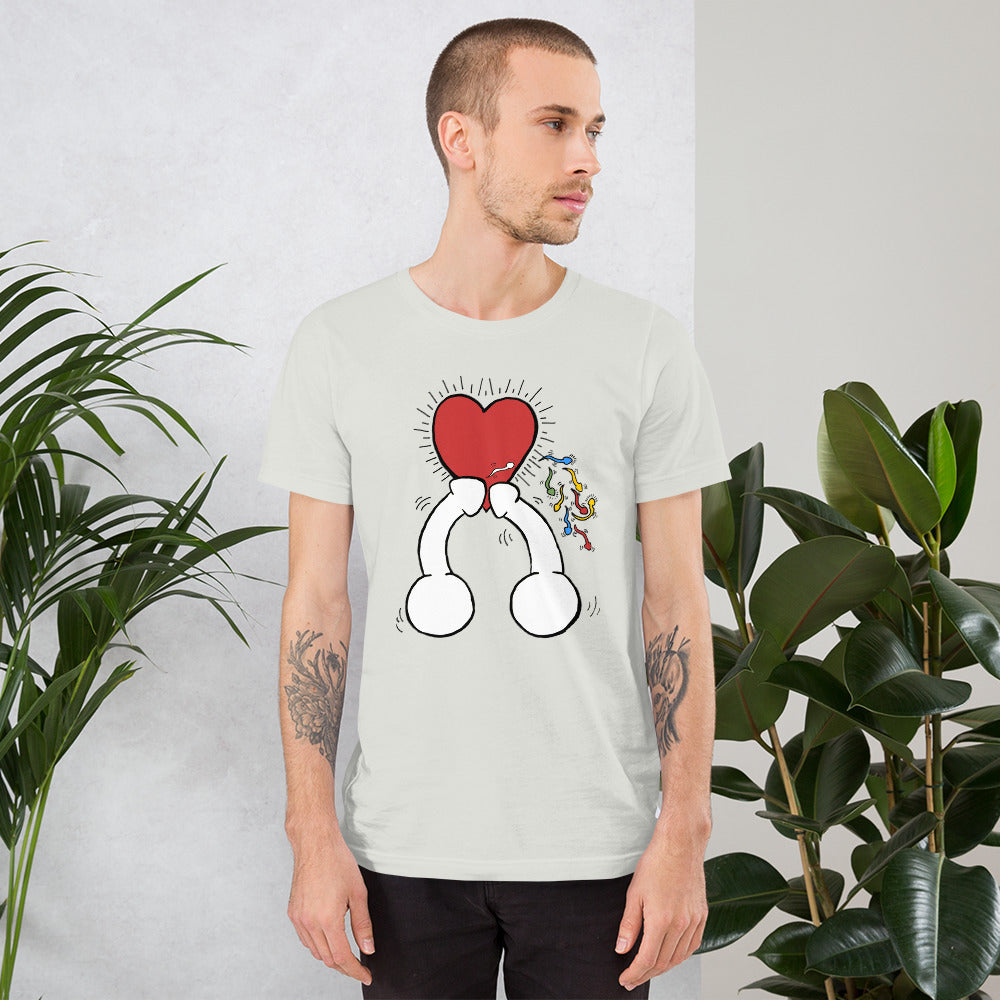 "Haring Heart" Unisex t-shirt