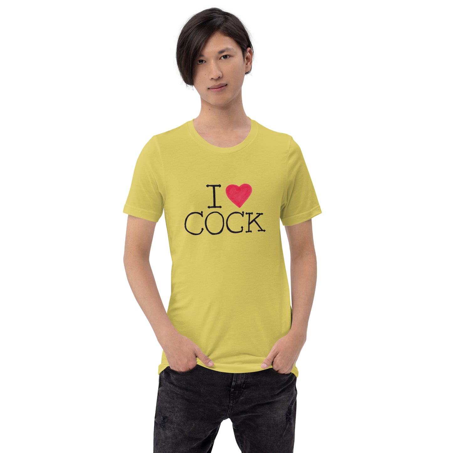 "I <3 Cock" Unisex t-shirt