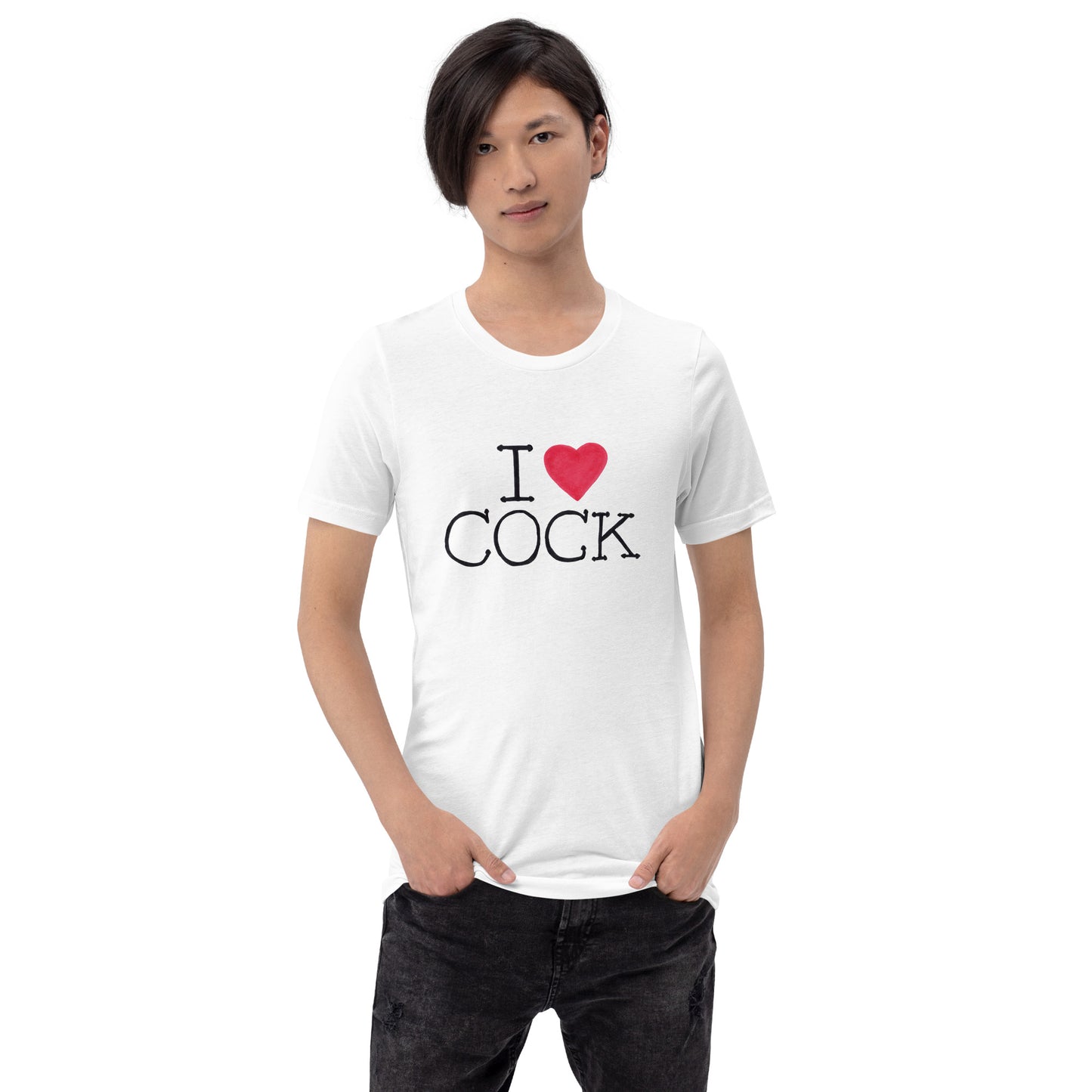 "I <3 Cock" Unisex t-shirt