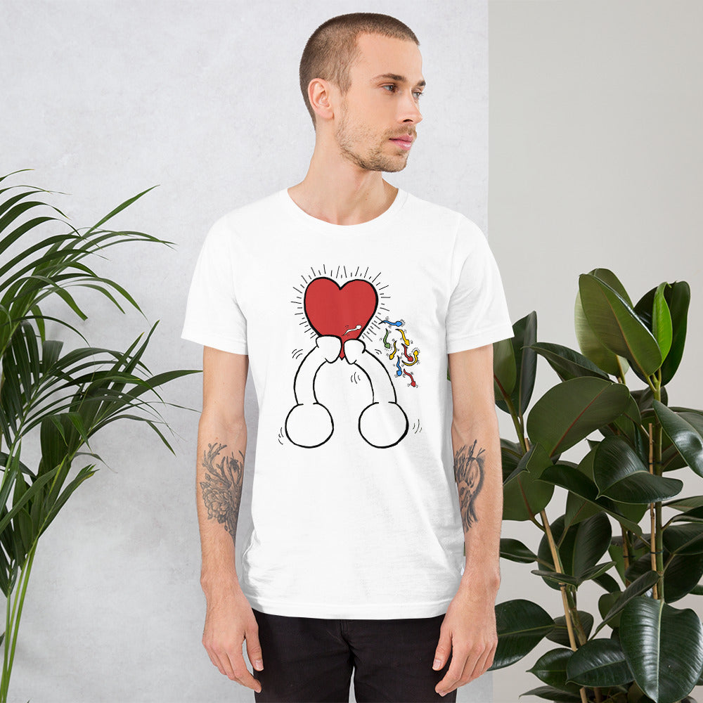 "Haring Heart" Unisex t-shirt