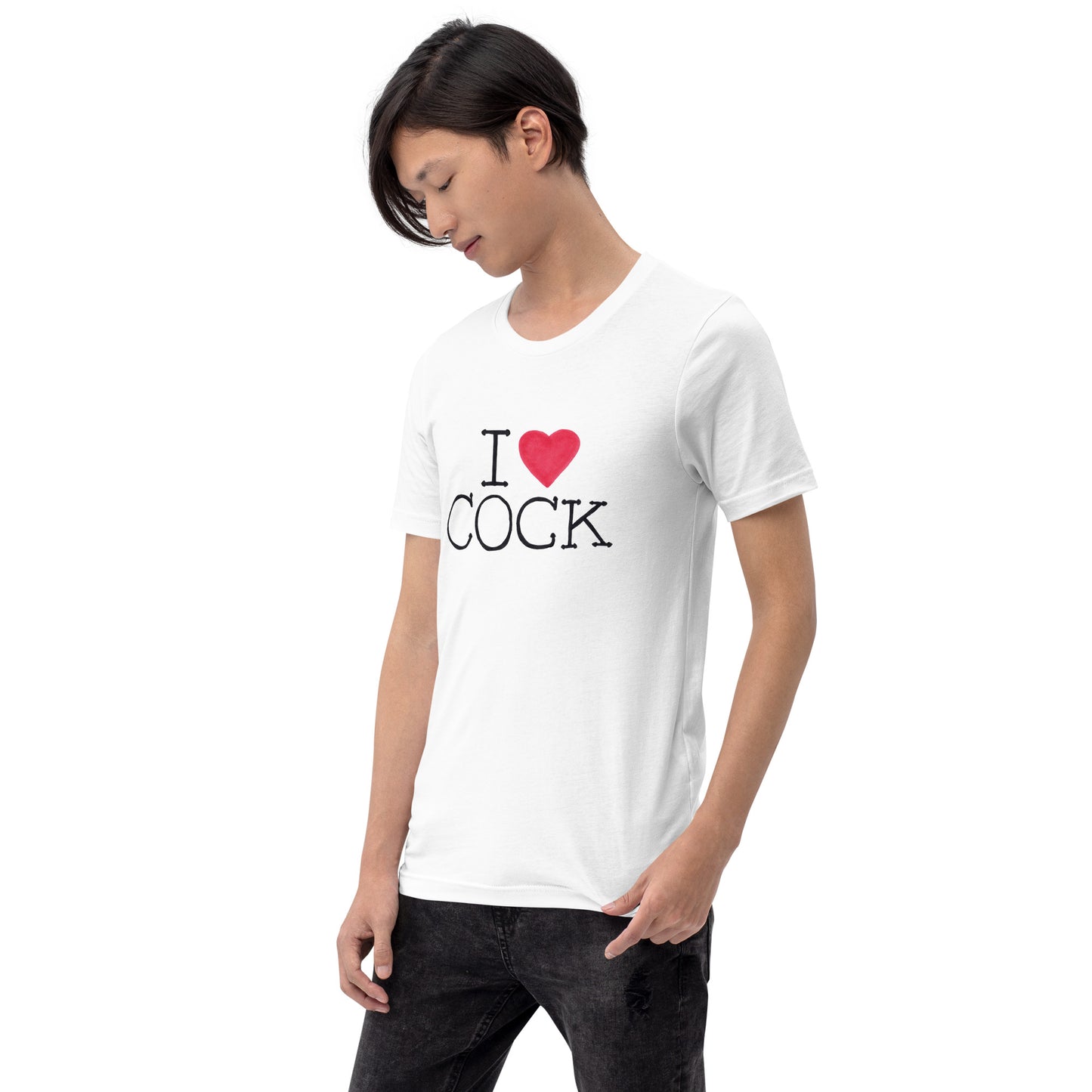 "I <3 Cock" Unisex t-shirt