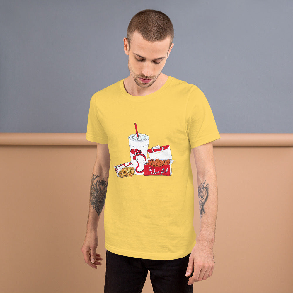 "Dick-fil-a" Unisex t-shirt