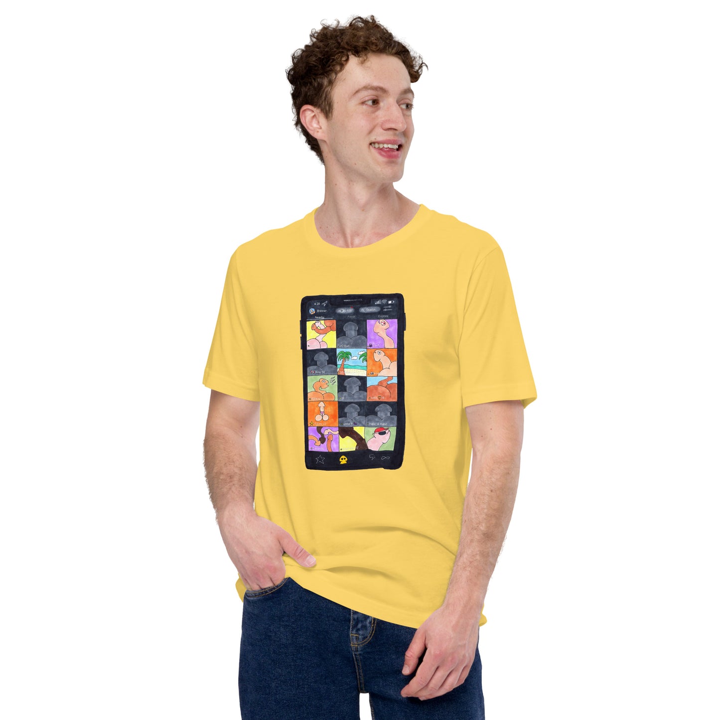 "Grindr" Unisex t-shirt