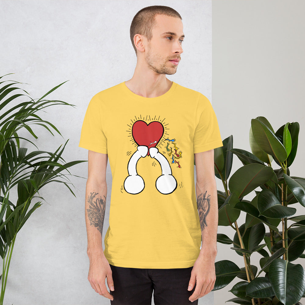 "Haring Heart" Unisex t-shirt