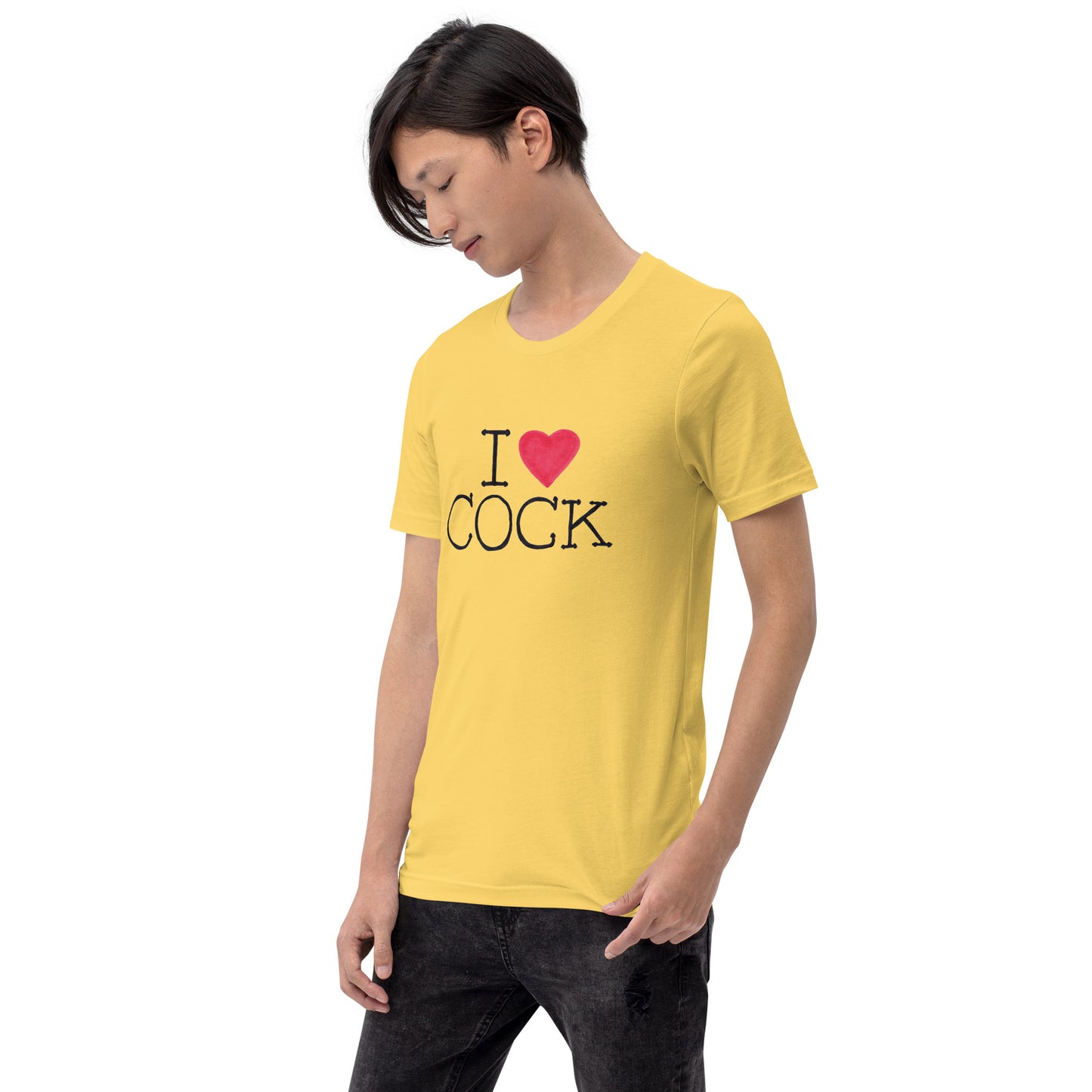 "I <3 Cock" Unisex t-shirt