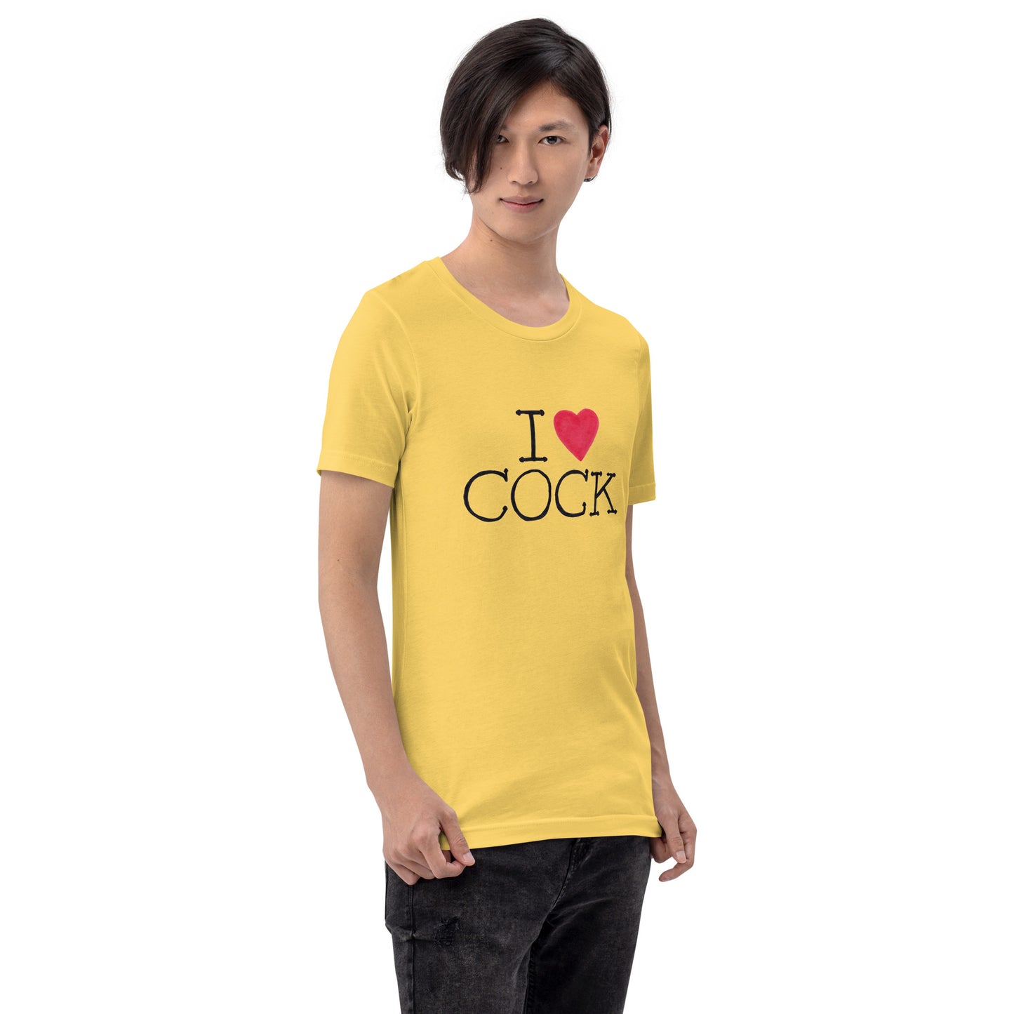 "I <3 Cock" Unisex t-shirt